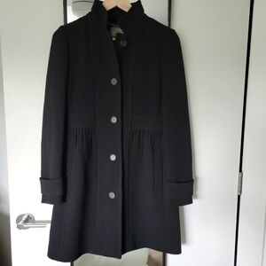 J. CREW Colette Double Cloth Wool Coat.